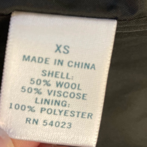 Wool Blend Blazer Sz XS - Picture 6 of 6